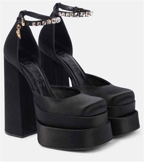 platform heels versace dupe|versace medusa platform heels.